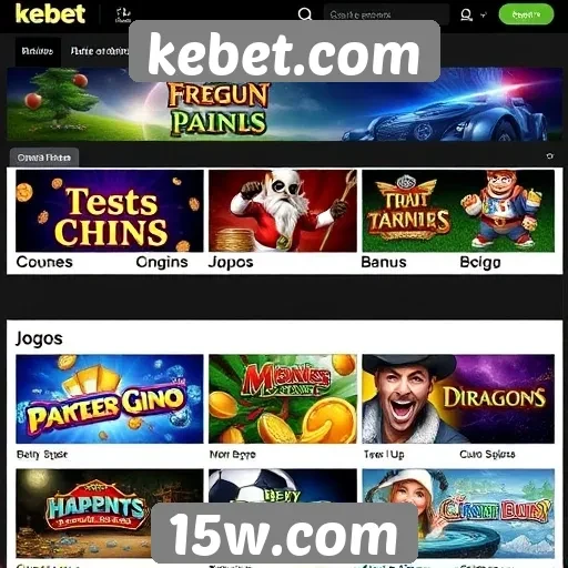 Jogos populares disponíveis no kebet.com